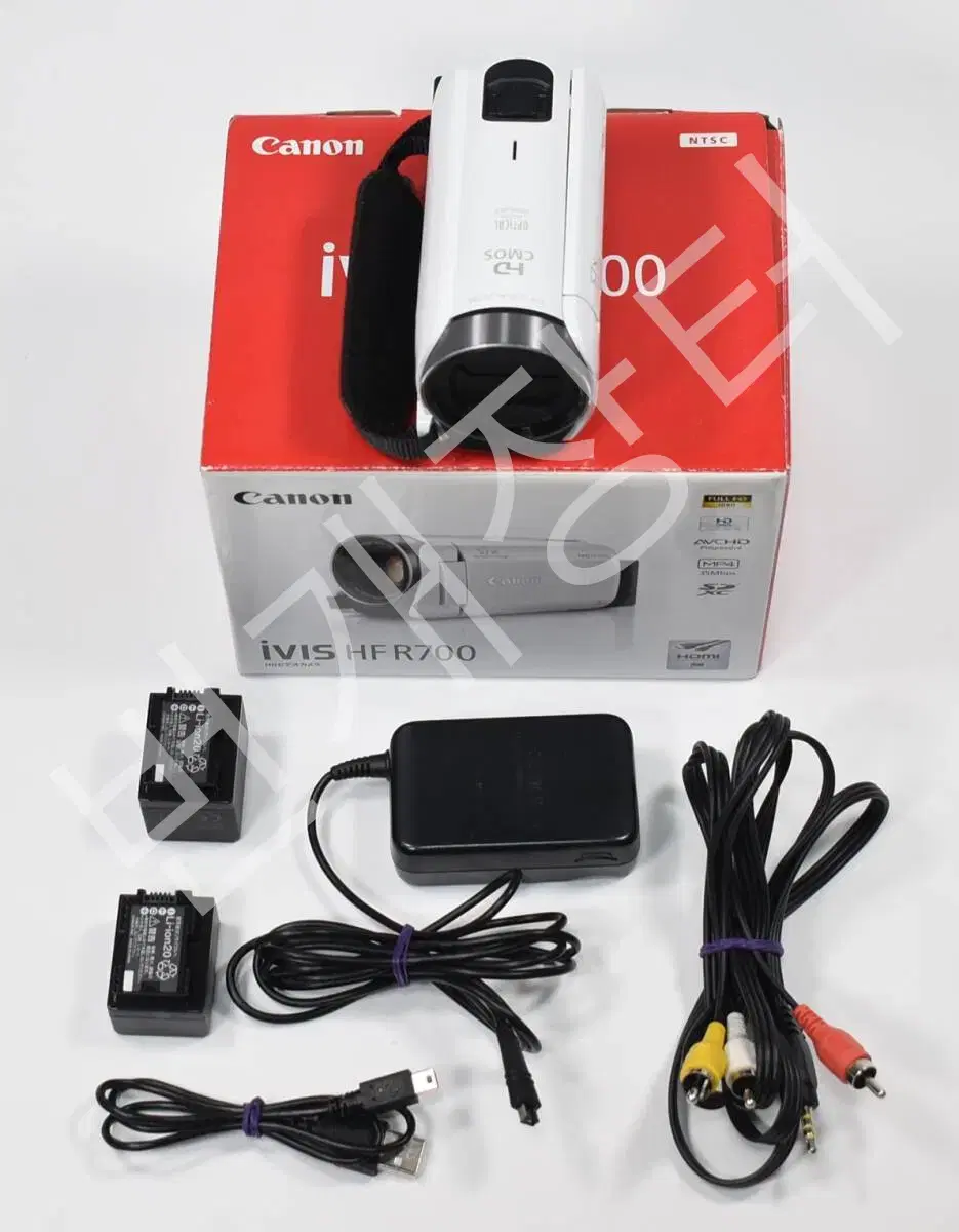 キャノン　Canon ivis HF R700 HD ホワイト Canon VIXIA HF R700 Full HD Camcorder (White) 1238C002 B&H Photo